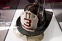 A helmet New York City Fire Department Captain Patrick John Brown wore on September 11, 2001, on display during a press preview of the National September 11 Memorial Museum on Wednesday, May. 14, 2014 in New York.