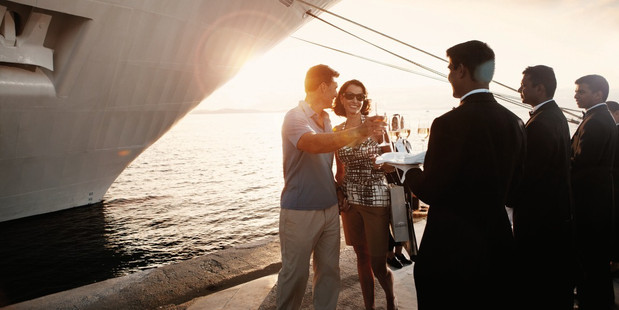 Feeling like a superstar is easy on a cruise, such as the Silversea line's offerings.