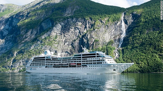 Azamara's cruise hits 26 ports in 12 countries and travels through the 58 miles of the Panama Canal. 