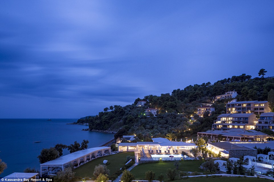 Couples can lounge by the resort's two salt water pools or book in for customisable spa treatments, such as a 24k gold powder scrub