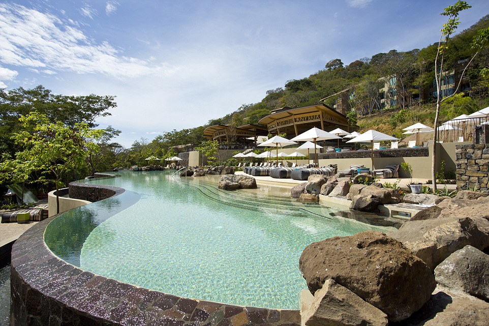 The breathtaking Andaz Peninsula Papagayo in Costa Rica was named the Best Honeymoon Hotel in the Americas