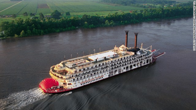 Journeys with the American Queen Steamboat Co. glide past scenic farmland across the United States. U.S. river cruising has been growing in popularity.