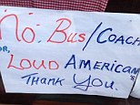 Causing offence: Peter's Place cafe in Waterville, County Kerry, has banned 'loud Americans' from its establishment