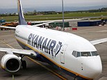 Fined: Tomasz Mucha attempted to open the rear door of a Ryanair flight to Dublin (file photo)