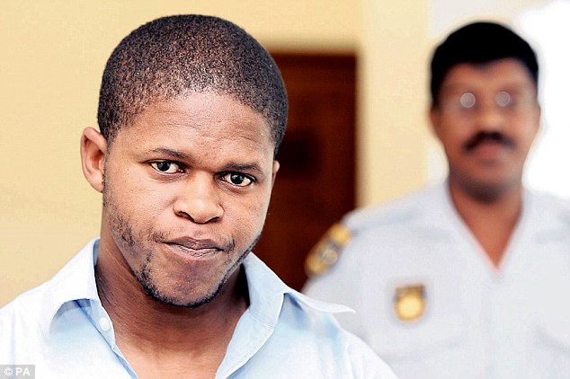Guilty: Taxi driver Zola Tongo (pictured) was jailed for 18 years after he admitted his part in the killing