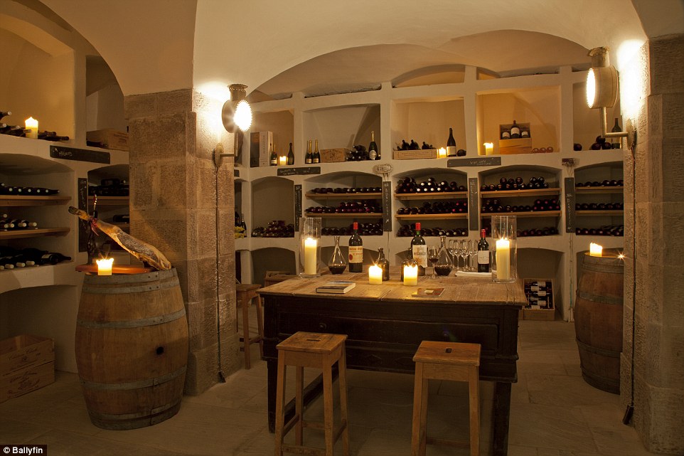 Intimate luxury! The elegant manor house has snug rooms restored to their 18th century glory 
