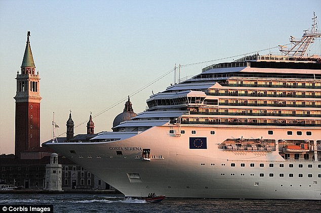 No more: Large cruise ships will longer be able to sail in Saint Mark's basin and the Giudecca Canal