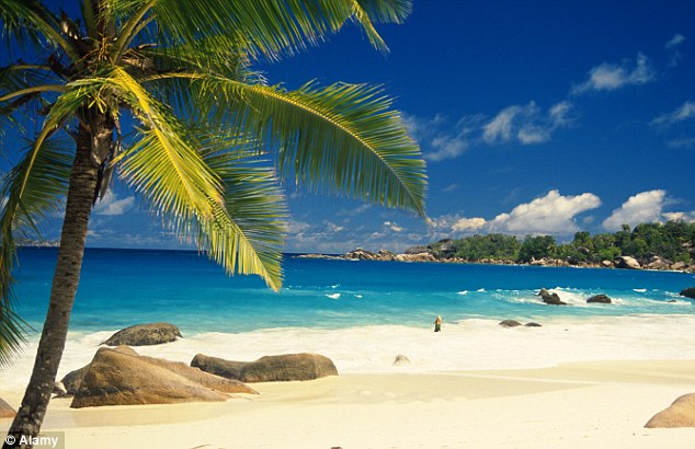 Honeymoon: She also stole £5,000 to pay for a luxury post-wedding break in the Seychelles