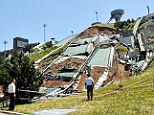 Embarrassment: The complex was built as part of a multi-million pound high-profile PR exercise