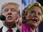 US White House rivals Donald Trump and Hillary Clinton ©Mandel Ngan, Jewel Samad (AFP/File)
