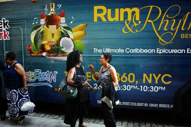 The 2015 edition of Caribbean Week New York is about to roll into town – June 1 through 7. Last year, a specially designed promotional bus gave New Yorkers a heads-up about the event's annual “Rum and Rhythm” auction and benefit.