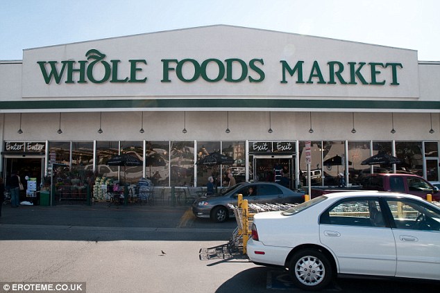 Last of the big spenders: The dynamic duo were spotted making a stop at a Whole Foods in the Napa Valley