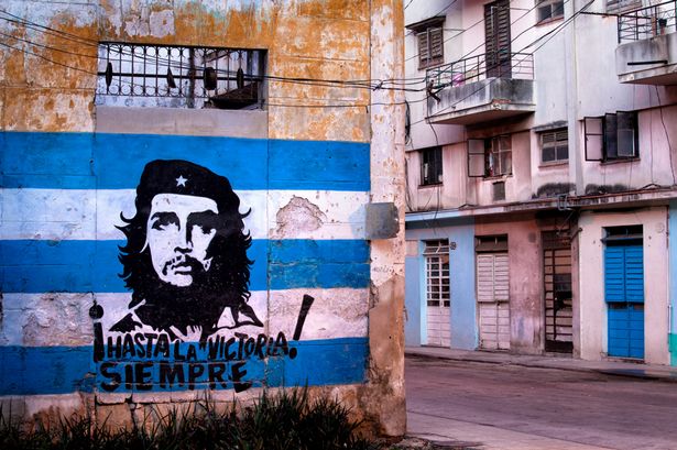 Icon: A mural of Che Guevara Cuba