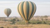 Balloon ride over the Serengeti.