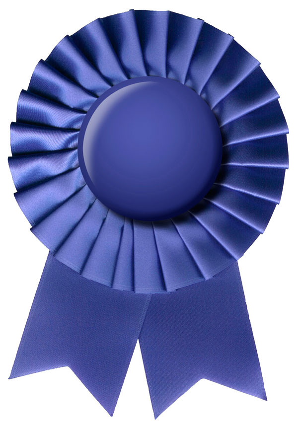 blue ribbon