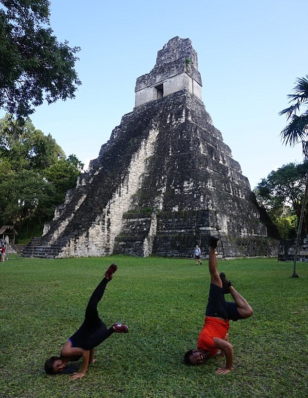 Mark said: 'We were in Ecuador and had to go back to Seattle and the Philippines to get our visa but given some circumstances we ended up letting the job go