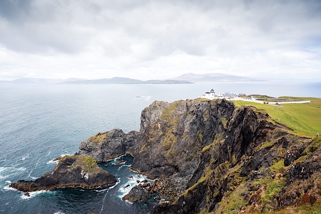 Bay Coast Clare Island Lighthouse Cliffs and Lighthouse. Photo by Kelvin Gillmor