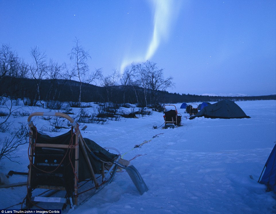 Outdoor enthusiasts can experience the Northern Lights on a dog-sledding adventure through the Swedish Laplands. UK-based tour company, Nature Travels, offers eight day/seven night packages from £1,334 per person, which includes accommodation, meals, and all cold-weather equipment
