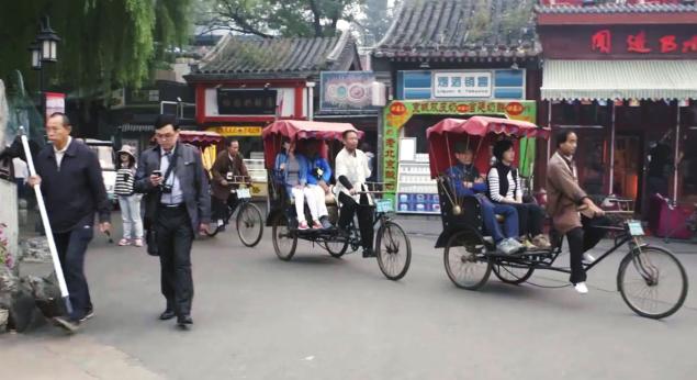 Screen shot from the Discover Beijing III: A City in Motion” travel video. Guyanese-American journalist Felicia Persaud, who heads Hard Beat Communications, wrote the script for this episode of the series, which airs on ABC-TV.