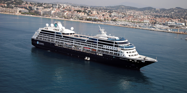 The Azamara Quest on the French Coast. Photo / Supplied