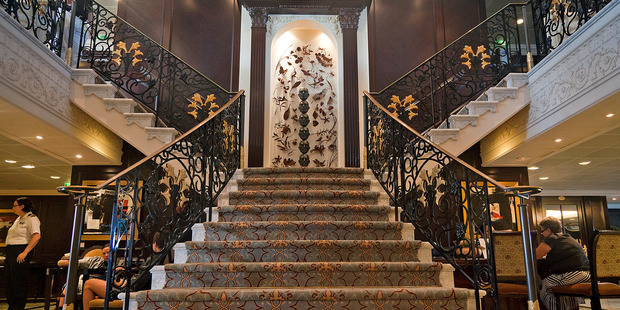 On board the Azamara Quest. Photo / Andrew Warner