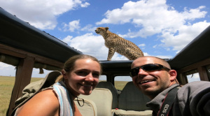 annemikehowardmasaaimarakenya cheetah 2 A Couples 675 Day Honeymoon Across The World