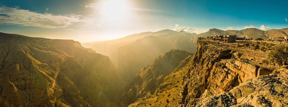 Alila Jabal Akhdar in Oman is a five-star eco-resort with stunning views, which BRIDES named the Best Honeymoon Hotel in the Middle East