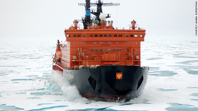 It doesn't get much more extreme than this. Just 100 years ago, sailing to the North Pole was the equivalent of going to the moon.