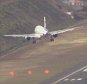 Sideways and aborted landings at Funchal Airport, Madeira