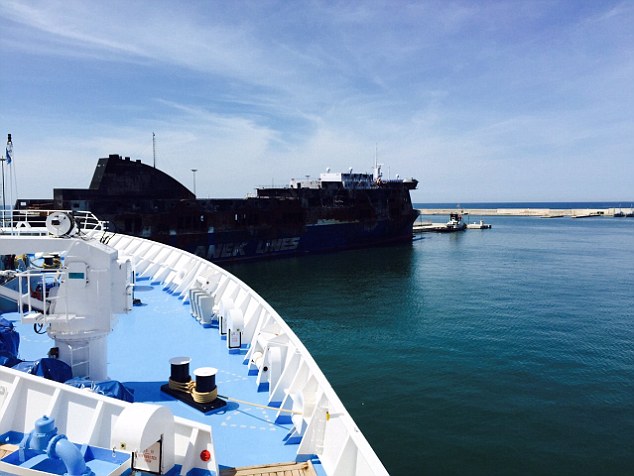Rumours began to circulate on the Thomson ship that there might still be bodies inside the Norman Atlantic