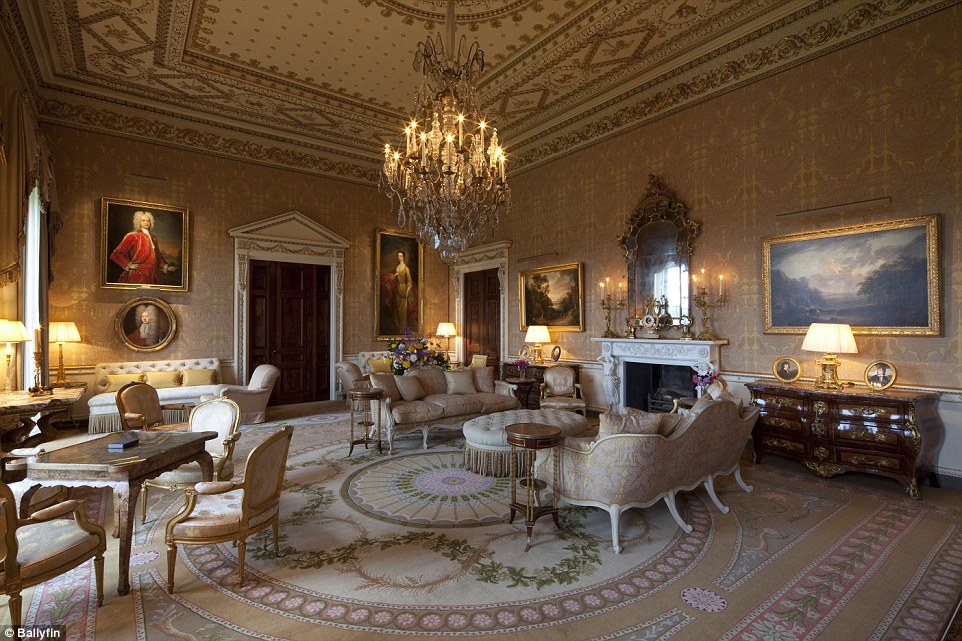 Splendour! Ballyfin has been named by travel publication Condé Nast Traveller as the grandest hotel in Ireland