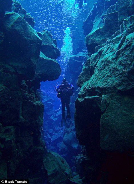 Diving doesn’t always have to be about white sandy beaches and vibrant coral reefs. Bright coral and tropical fish can be replaced with the purest water and rugged rocks
