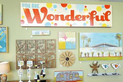 Just Modern is a popular midcentury modernshop in the Uptown Design District in PalmSprings, Calif. (Donna Tabbert Long)