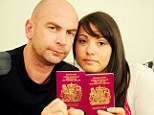 Honeymoon hell: Wesley and Heather Dyson were on the last day of their holiday when they were told a damaged TV had been found in their hotel room