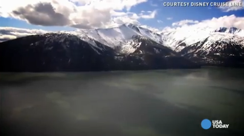 Disney Alaska cruise: Soar above a glacier in Juneau