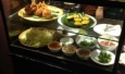 Street food stalls at Quan An Ngon
