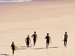 Choppy: Guincho beach is famous for its sizeable waves, including some that get up to as much as 90ft high