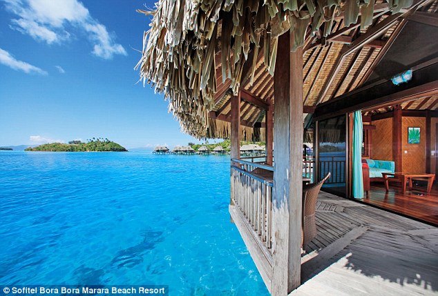 So peaceful: Bora Bora is the perfect place to unwind