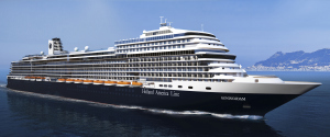 Holland America Line s 2,650-guest ms Koningsdam is scheduled to sail from Rome to Fort Lauderdale in October 2016 and will begin offering Caribbean cruises from Port Everglades in November. (Contributed by Holland America Line)