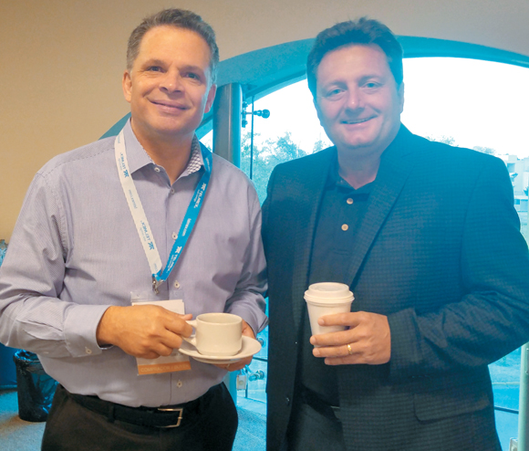 John Caldwell, MLT Vacations and Kevin Froemming, Playa Hotels  Resorts