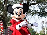 Festive fun: Walt Disney World pulls out all the stops for Christmas celebrations