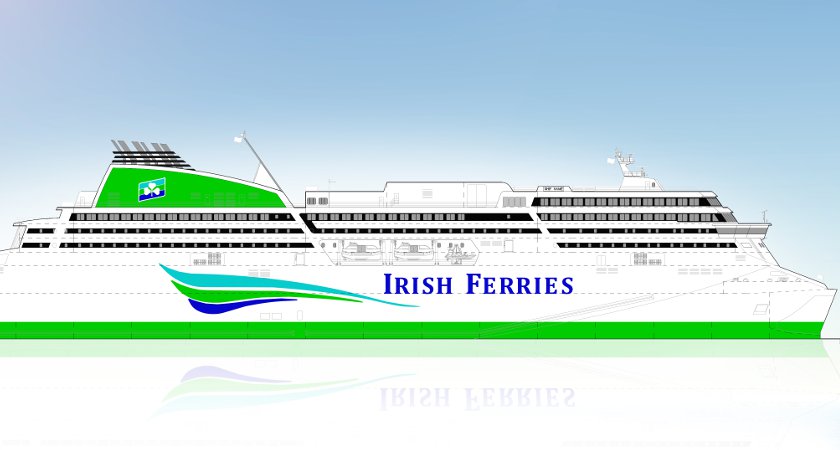 Irish ferries new ship (n)