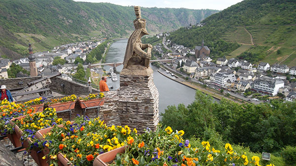 Mosel River in Cochem, Germany // Photo by Susan J. Young