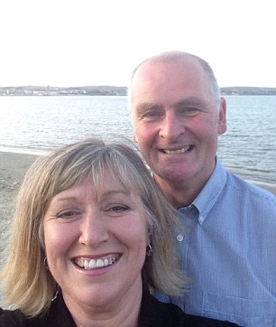 The joy of going on a cruise to celebrate their wedding anniversary was ruined by food poisoning for the Days