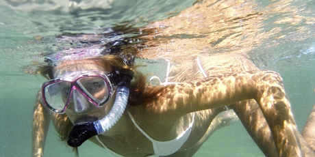 The reef fish off Fiji's Mananuca and Yasawa islands put on a constantly changing kaleidoscope of a show for snorkellers.