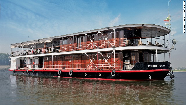 Wendy Wu's 12-day Irrawaddy Voyager will take in Kyauk Myaung, where Myanmar's 50-gallon water pots can be seen, as well as Bagan.