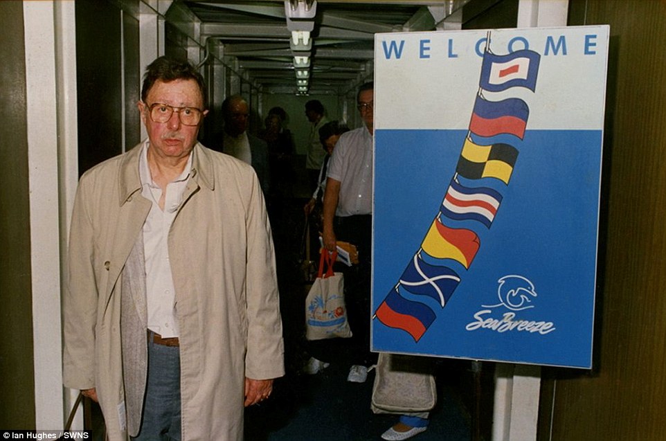Ian insists that most travellers were happy to have their photographs taken, though you'd never know it by looking at this photograph