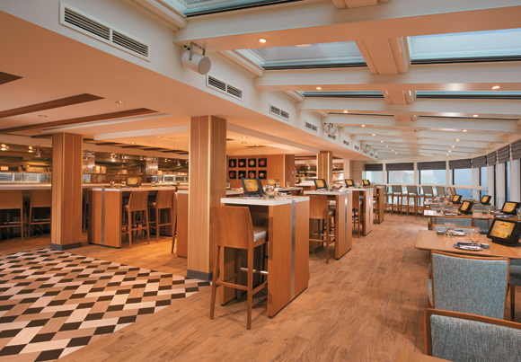 The Food Republic on Norwegian Escape is a collaboration between Norwegian and Pubbelly Restaurant Group.