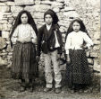 Image of Francisco Marto, along with hist sister Jacinto, and their cousin Lucia dos Santos, reported seeing an apparition of the Blessed Virgin Mary and angels.