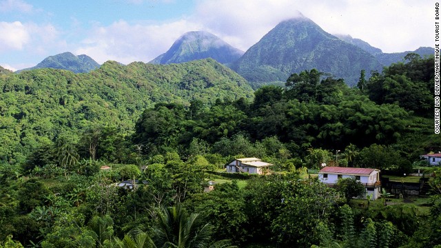The coiling snake of asphalt that is Route de la Trace curls around bamboo forests and botanical gardens. Rising into the clouds on most days, the still-active Mont Pelee sits at the end of the road.